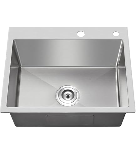 13 X 15 Inch Drop In Bar Sink Small Kitchen Sink Single Bowl Topmount Bar Prep Sink 18 Gauge Stainless Steel Bar Sink With Bask~p115478764