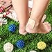 48 Pieces U-shaped Felt Callus Pads Callus Cushions Toe Pads Self Adhesive Corn Pads for Protecting Foot (Skin Color)