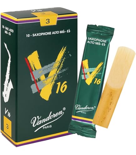 Amazon.com: Vandoren SR413 Alto Sax ZZ Reeds Strength 3; Box of 10