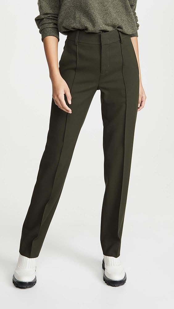 high waisted tailored trousers womens