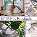 Etta Pet Products Ultrasonic Anti Barking Device - Outdoor Bark Control Deterrents - With Dog Training Clicker Whistle - Training Tool Dogs - 50 Feet Range (9V Battery Not Included)
