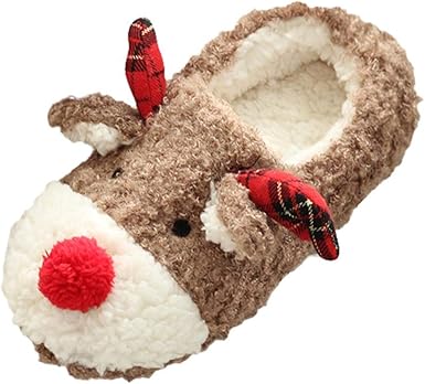 christmas bedroom slippers