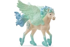 Schleich bayala - Stormy Unicorn Toy Foal - Fantasy Horse Figurine for Kids Ages 5+