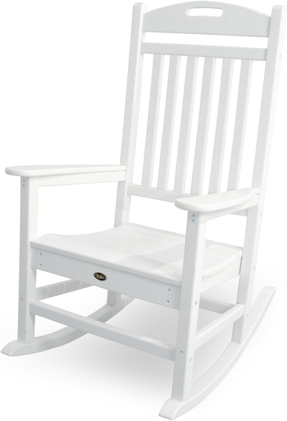 the range outdoor living center on Amazon Com Trex Outdoor Furniture Yacht Club Rocker Chair Classic White Patio Rocking Chairs Garden Outdoor