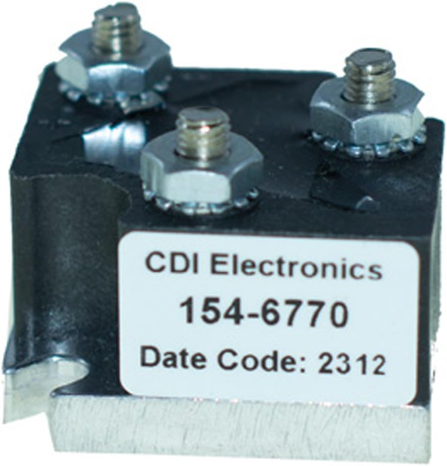 Mercury Rectifier 2 Cyl 35 Hp 19841986 Serial 64456530B110788 WSM 1546770 OEM