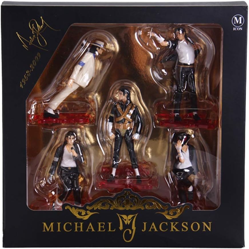 Xech Michael Jackson Five Models Boxed Figure PVC 4.5 Inch