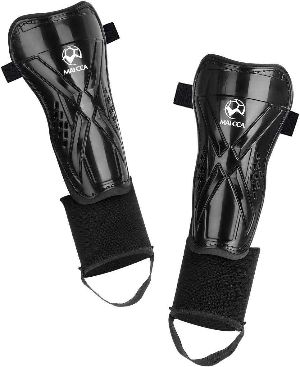Outfun Youth Soccer Shin Guards, Kids Soccer Shin Pads, Child Calf Protective Gear, Soccer Equipment with Ankle Sleeves for 3-14 Years Old Boys Girls Toddler Kids Teenagers : Sports & Outdoors
