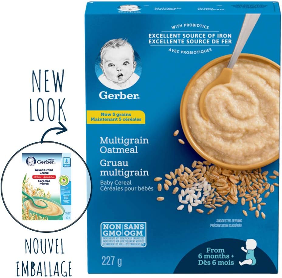 gerber mixed grain cereal