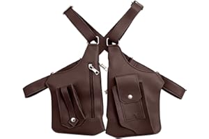 Adjustable Underarm Shoulder Bag | Adjustable Trendy Anti-Theft Sling Purse,Double Shoulder Bag for Men | for Travel Work