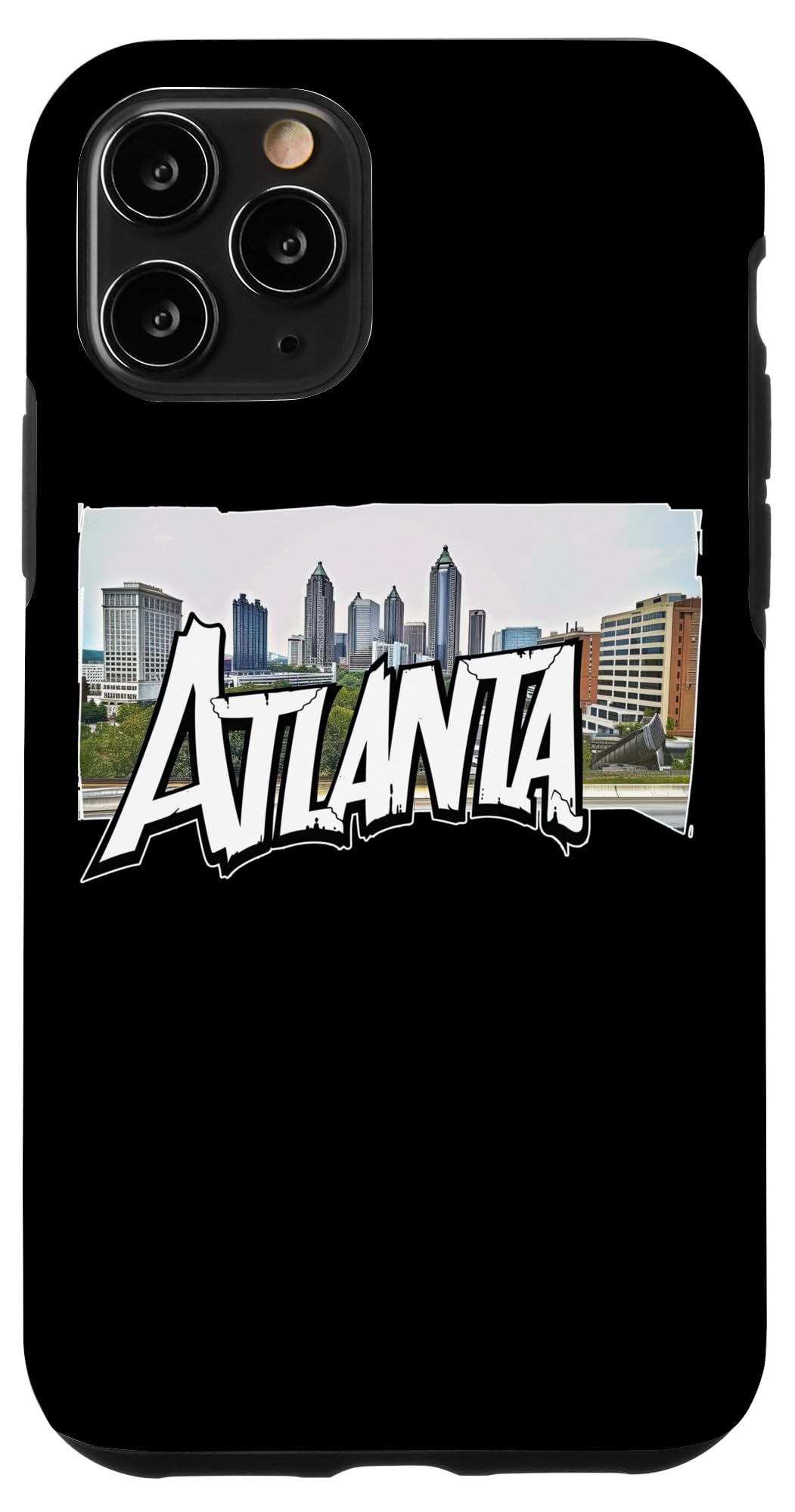 iPhone 11 Pro Atlanta City Skyline Graffiti Handstyle Georgia USA Hip Hop Case