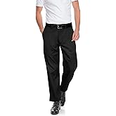 ROYALE LINENS Men's Classic-Fit Wrinkle-Resistant Flat-Front Chino Pant