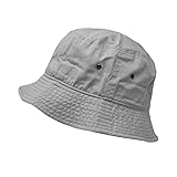 Glory Max Unisex Solid Color 100% Cotton Bucket Hat