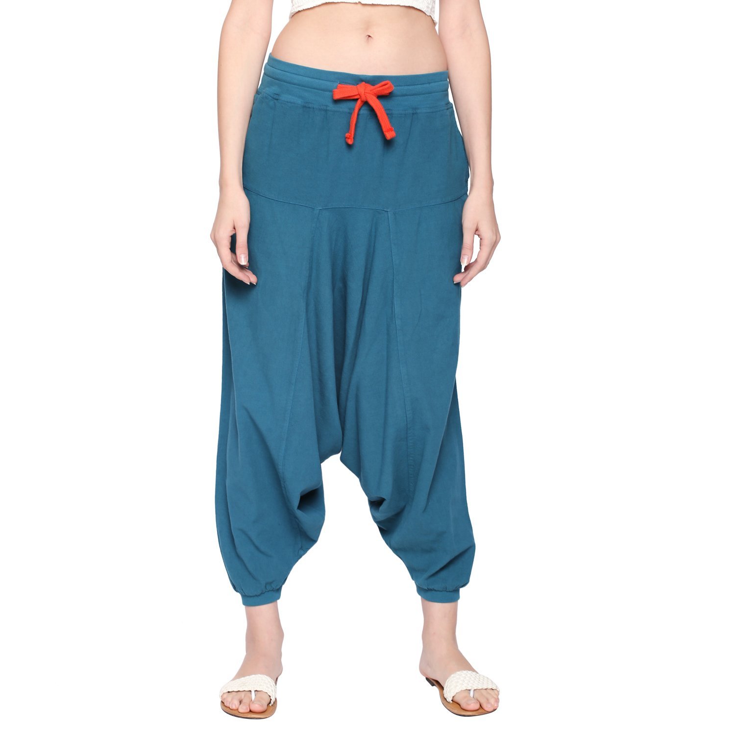chimp wear pure muslin cotton solid color stylish yoga and travel super comfy posh pants