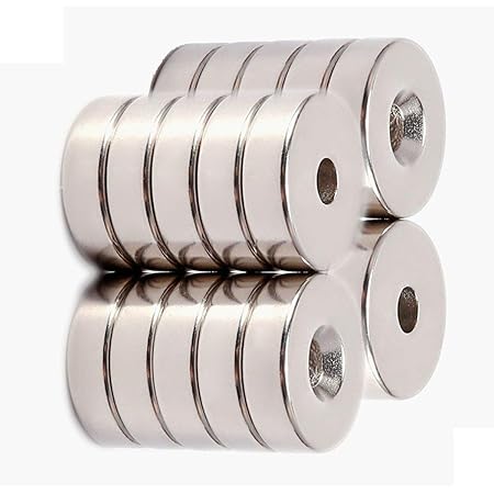 Imanes de disco de neodimio - Multiusos, para nevera, bricolaje ...