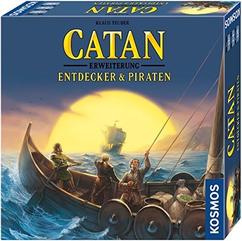 Kosmos 693411 - Catan - Explorers & Pirates, expansion for Catan - The Game, strategy game, colourful