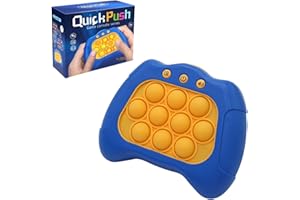 Handheld Electronic Sensory Fidget Toy - Handheld Pop Game Quick Push Pop Game Light Sensory Toys for Autism Kids Birthday Gi
