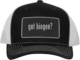 got Biogen? - Leather Black Metallic Patch Engraved ...