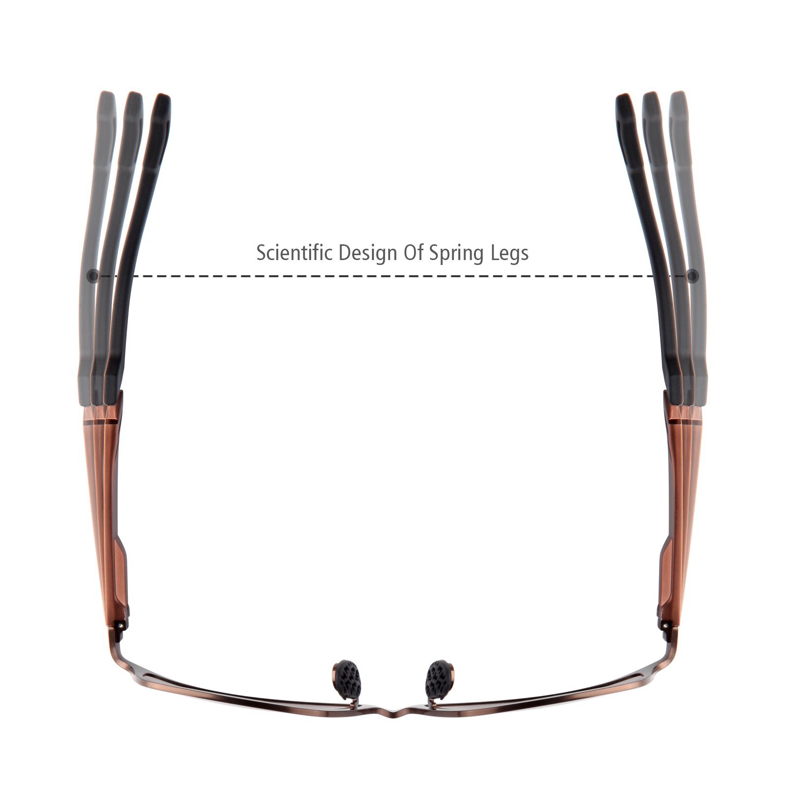 Sports Polarized Sunglasses for Men Driving Fishing Running Wayfarer Vintage Al-Mg Metal Frame Sun Glasses Brown