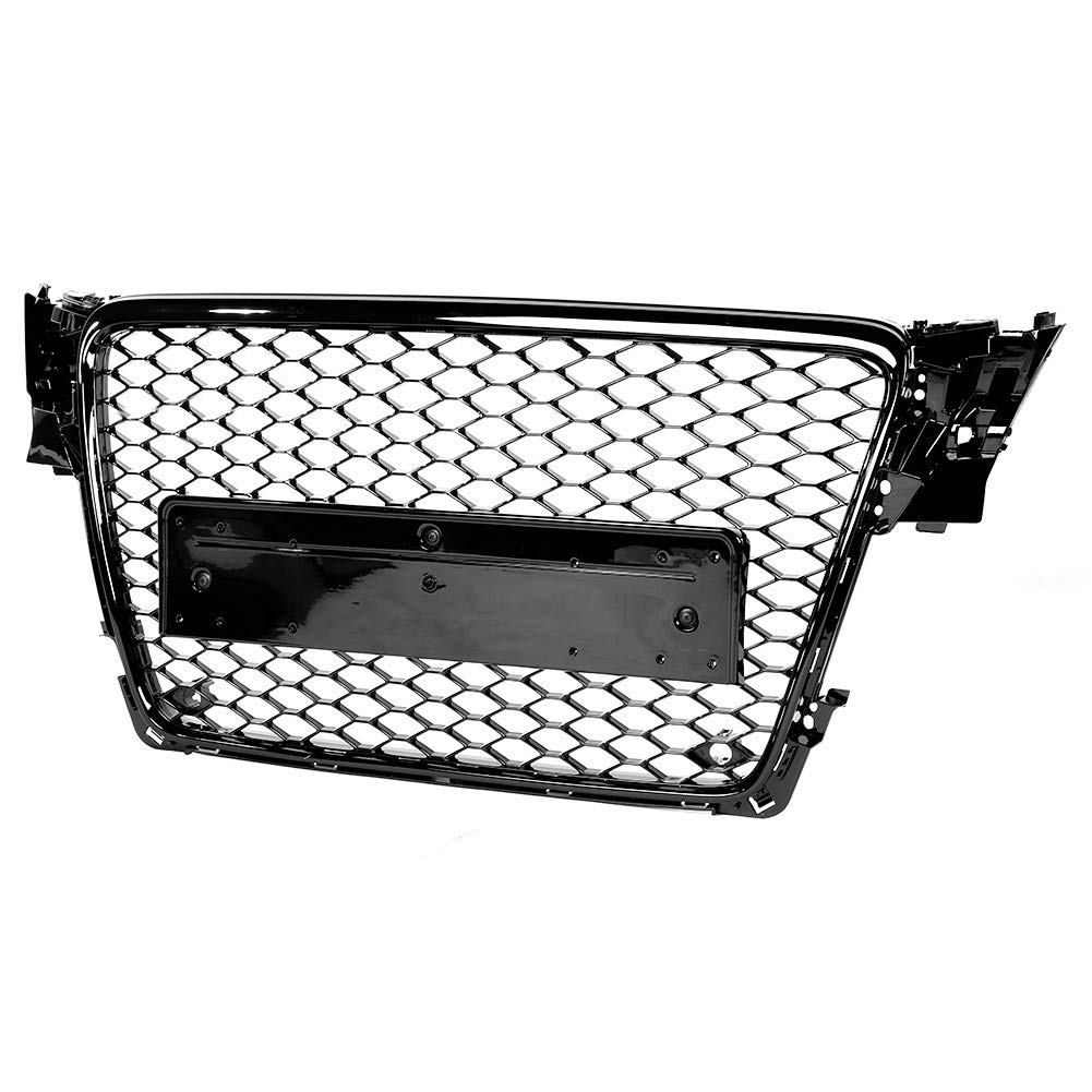 Calandra Griglia Cofano Anteriore In ABS Nero Compatibile Con Honda EK Civic 1999-2000 - 2