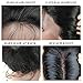 Eayon Hair ® Body Wave Lace Front Wig Brazilian Remy Human Hair for Women 130% Density 14 Inches #1B