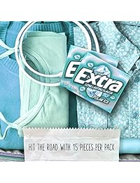 Goma de mascar extra libre de azúcar, 15-unidades.