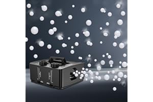 Fog Machine, No Spill Bubble Fog Machine, 2 in 1 Portable Smoke Bubble Machine, Bubble Fogger, Bubble Fog Combo Machine for C