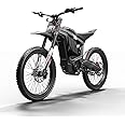 HEZZO Electric Dirt Bike for Adults, 8000W Peak Power 19” Tires, 52.8MPH Max Speed, 74.6 Miles Range, 330N-M Torque, Electric Motorcycle with Dual Brake System/Full Suspension, Off-Road Adventure