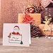 Kuuqa 36 Pieces Christmas Greeting Note Cards with Envelopes and Stickers 6 Designs,Christmas Party Decoration Supplies
