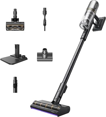 V20 Aspirapolvere senza Fili, 24.000 Pa/210 AW, Pulizia Bordi 0 mm