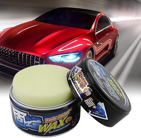Queenhome Kit De Pate De Cire De Voiture Solvant De Rayure Polonais Pour Cire De Voiture Peinture De Reparation De Soin Hydrofuge Cristal Dur De Voiture Amazon Fr Auto Et Moto