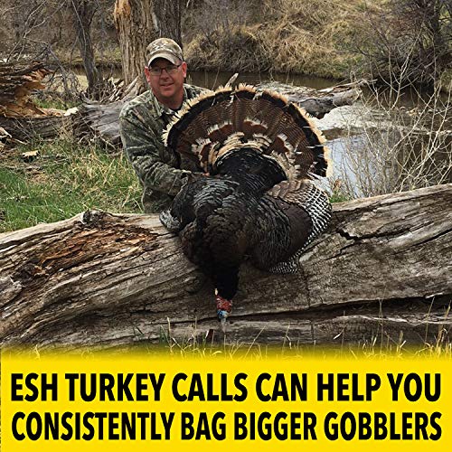 ESH Turkey Call Starter Pack AllWeather Turkey Box Call, Mouth Call