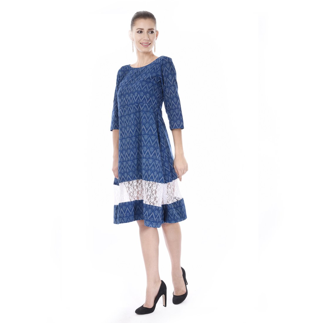 ikat one piece dress