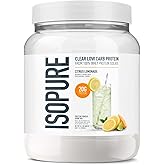 Isopure Clear Low Carb Protein Powder | 20g Ultra Filtered Isolate Protein, Light & Refreshing Fruit Flavours | Low Carb, Lac
