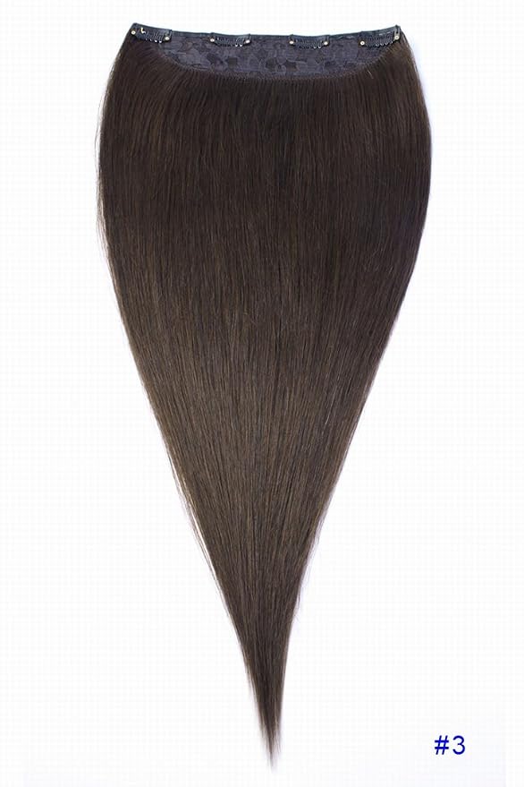 European Hair 100cm 209g One Piece Clip On Extension 100 Remy