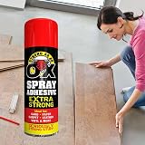 Elito Home Garden Carpet Adhesive Spray Leather Foam Card Craft Fabric Strong view 5