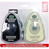 MONEYSWORTH & Best | Supreme Shine Sponge | 2 Pack | Black, Neutral