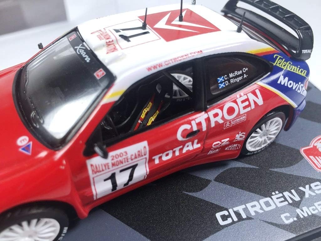 OPO 10 - Car 1/43 CITROEN XSARA WRC Rallye Monte-Carlo 2003 McRAE (BR17), Red, 1:43 - Image 4