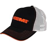 Dodge Hemi Black and White Mesh Hat