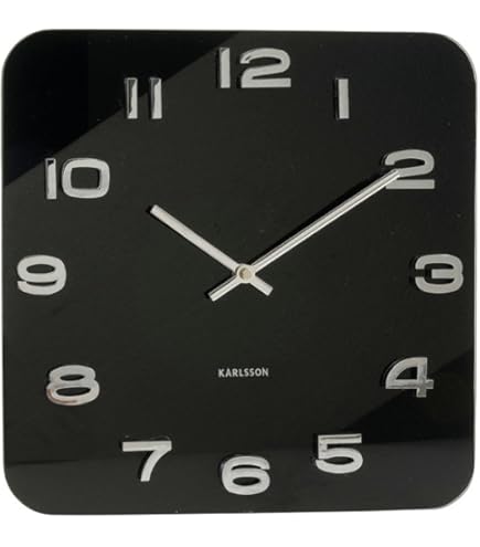 Amazon.com: Karlsson KA4398 Vintage Square Wall Clock