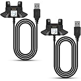 (2PCS) Charging Cable for TC77 [Upgraded] BT-000318 Battery Charger for Zebra TC77 Charger TC70 TC72 TC75 TC55 TC75EK TC700H TC700K TC77HL TC720L TC70x TC75x Cord Scanner Charging USB Data Cable