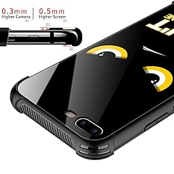 CARLOCA Compatible with iPhone 8 Plus Case,for
