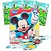 Disney Mickey Mouse Giant Floor Puzzle for Kids (3 Foot Puzzle, 46 Pieces-- Bonus Mickey Mouse Stickers)