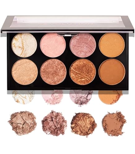 Amazon.com : Makeup Revolution Ultra Blush Makeup Palette, Bronzer