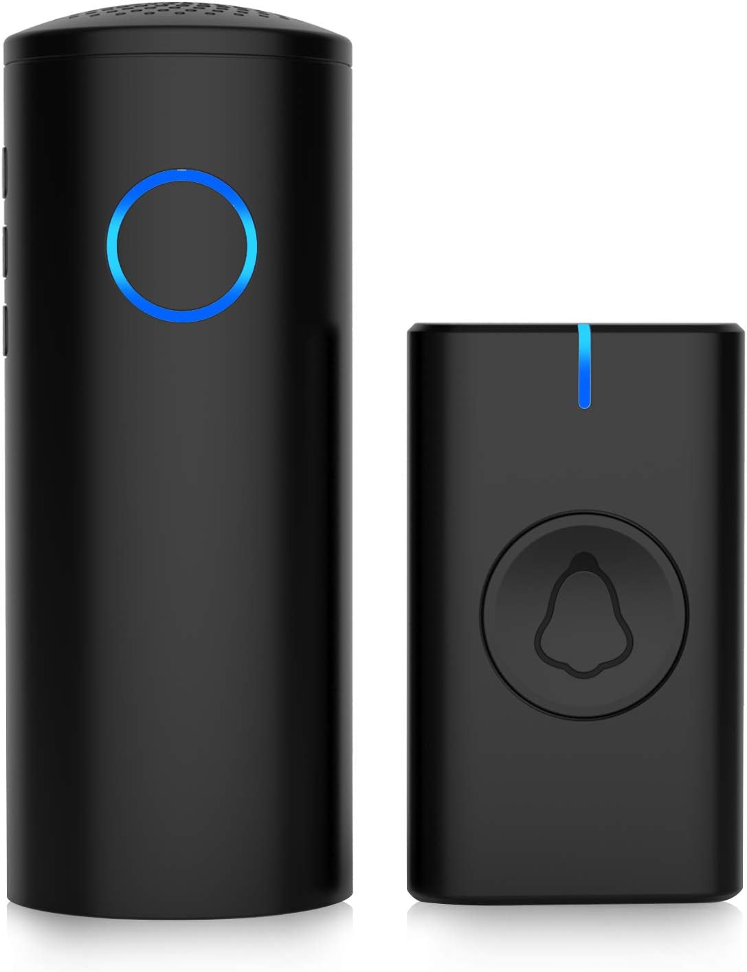 Wireless Doorbell, USB and Battery Operated Door Bells Waterproof 700 Foot Long Range with 4