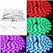 Tingkam® Waterproof 5M 5050 SMD RGB Led Strips Lighting Full Kit with 44 Key IR Remote Controller for Home Kitchen Cabinet TV Lighting Decoration