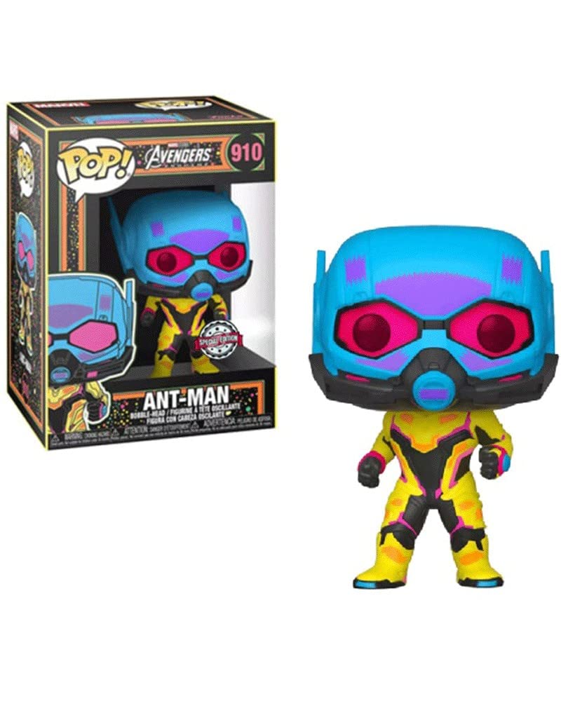 Funko Pop! Marvel: Blacklight - Ant-Man - Ant-Man 2 - Collectable Vinyl Figure - Gift Idea - Official Merchandise - Toys for Kids & Adults - Movies Fans - Model Figure for Collectors and Display