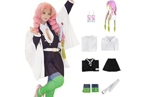 IOPBOT Kimonos Cosplay Costumes Adult Women Girls Anime Japanese Kimono Robe Halloween Outfit with Accessories