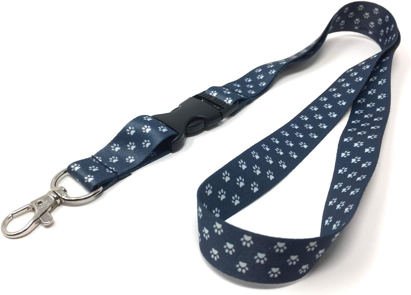 KYBA - Dog Paw Design Premium Lanyard, ID Holder, Badge Holder