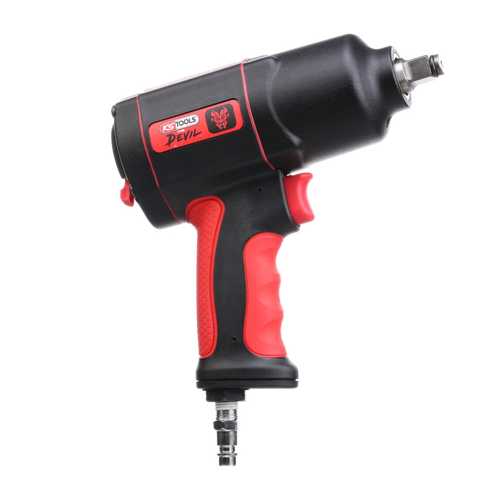 KS Tools 515.1200 1/2-inch Mini Impact Wrench Includes Exhaust Hose Assembly