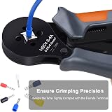 Preciva Ferrule Crimping Kit AWG28-10 0.08-6mm² Ferrule Crimper Plier view 5